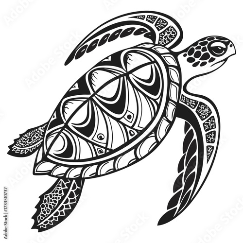 Tribal Sea Turtle. Ocean Guardian Turtle. Sacred Shell Design.Mystic Marine Turtle. Black Ink Sea Turtle. Turtle vector, Turtle concept, Turtle cartoon, Turtle icon, Turtle art, Turtle topics, Turtle 