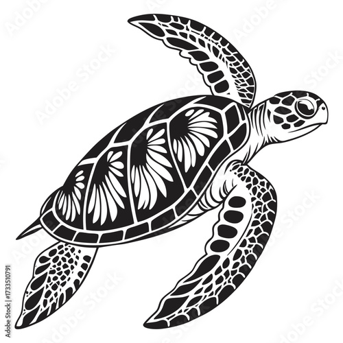 Tribal Sea Turtle. Ocean Guardian Turtle. Sacred Shell Design.Mystic Marine Turtle. Black Ink Sea Turtle. Turtle vector, Turtle concept, Turtle cartoon, Turtle icon, Turtle art, Turtle topics, Turtle 