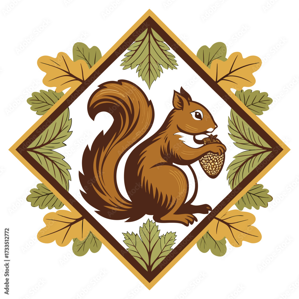 Fototapeta premium realistic-vector-illustration-of-a-diamond-badge-f (1).eps