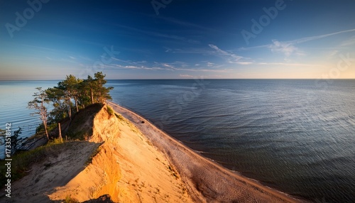 Cliff On The Vistula Spit Near Krynica Morska Pomorskie Poland