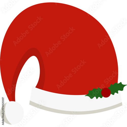 Santa Clause Hat llustration