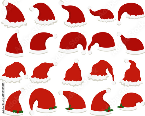 Santa Clause Hat llustration