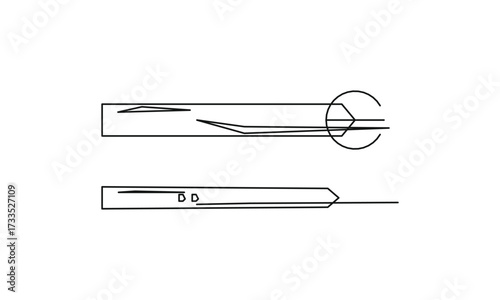 Aircraft Outline 2 in 1 Pack – Airplane and Aviation Travel Vector Illustration
