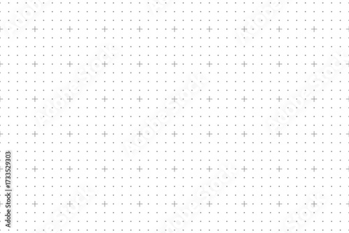 Dot Grid Pattern with Plus Signs – Minimalist Graph Paper Background