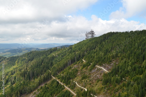 Dolni Morava, widok na Sky Bridge