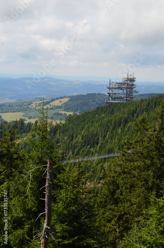 Dolni Morava, widok na Sky Bridge