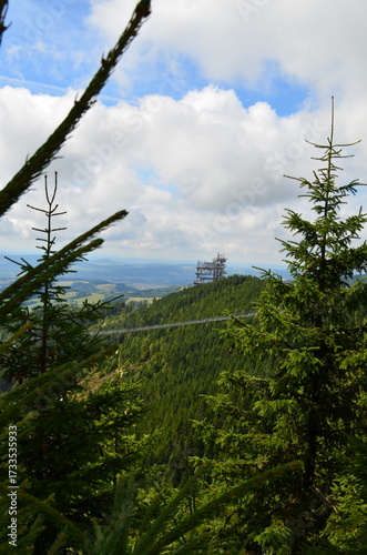 Dolni Morava, widok na Sky Bridge