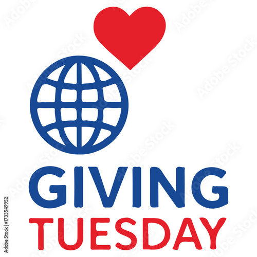 Globe Icon Giving Tuesday International Logo