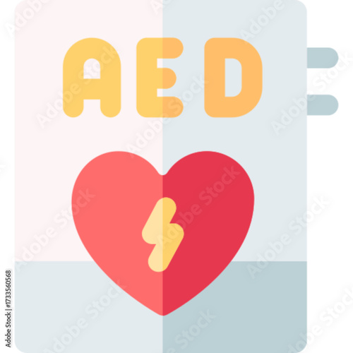 AED Defibrillator Icon
