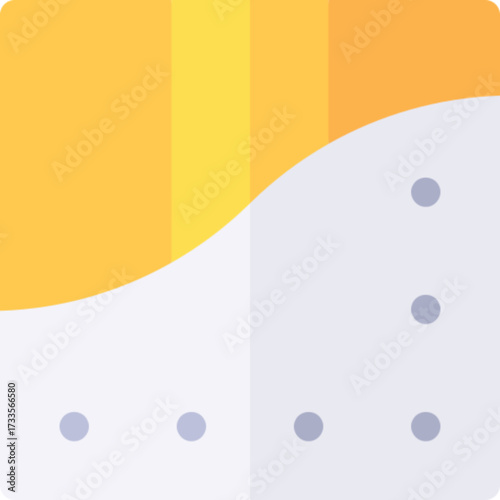 Bild auf Leinwand Drywall construction interior wall plasterboard installation icon