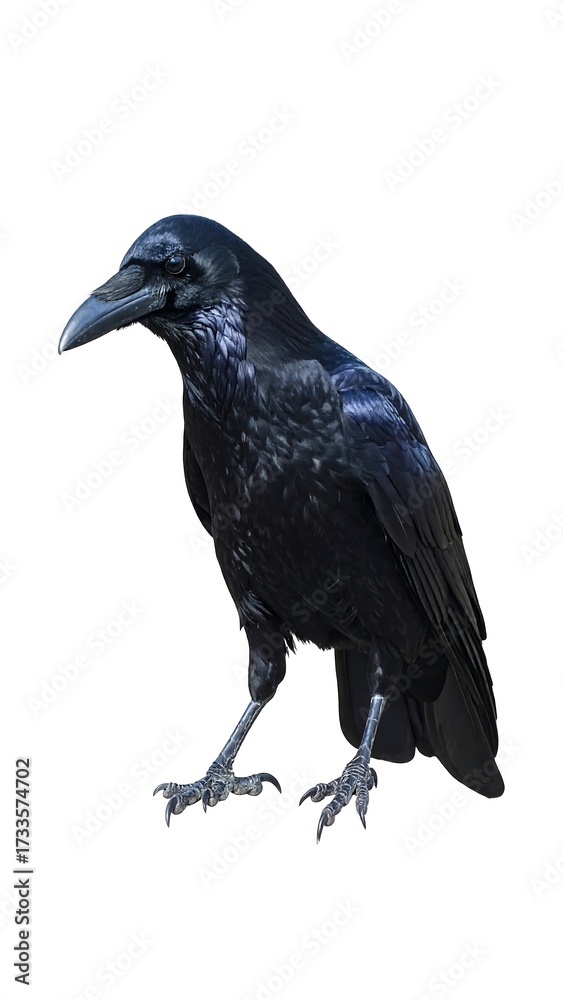 Obraz premium Raven portrait (1)