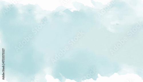 Pigment Bloom Blue background isolated watercolor vector illustration svg
