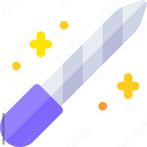Nail File Manicure Tool Icon