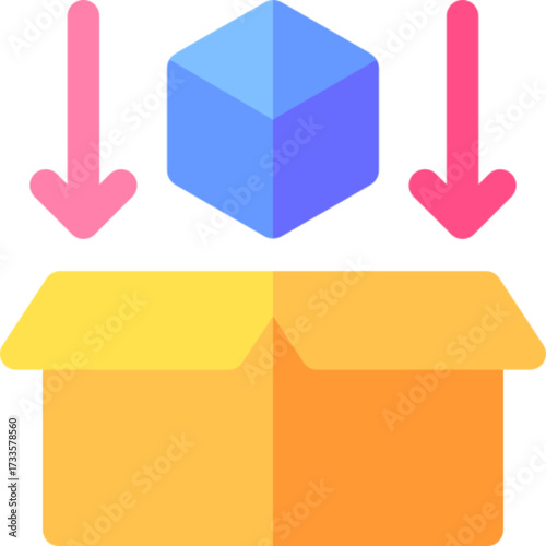 Product Packaging Box Icon