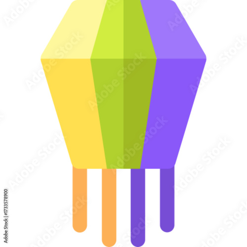 Paper Lantern Asian Decoration Icon