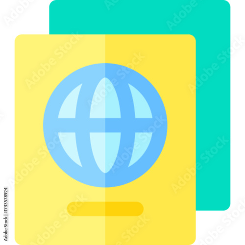 Passport Travel Document Icon