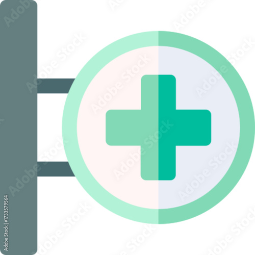 Pharmacy Cross Symbol Icon