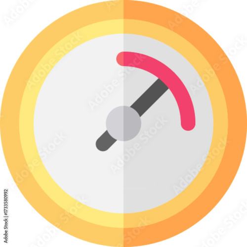Pressure Gauge Measurement Icon