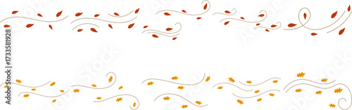 Autumn Leaves Blowing