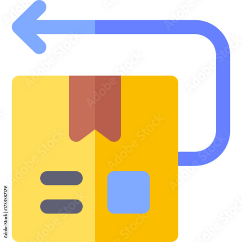 Return icon for ecommerce