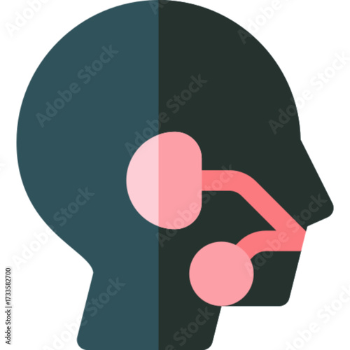Human Salivary Glands Anatomy Medical Diagram