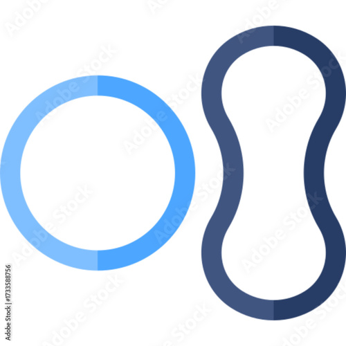 Vaginal Ring Vector Icon