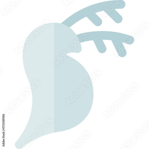 Water Flea Vector Icon