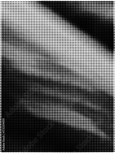 Grunge Halftone Pop Art Illustration Retro Dots Vector Background