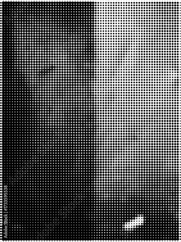 Vintage Grunge Halftone Vector Pop Art Background Illustration
