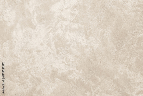 Old concrete wall texture background. Close up retro plain cream color cement wall background texture. Design paper vintage parchment element.