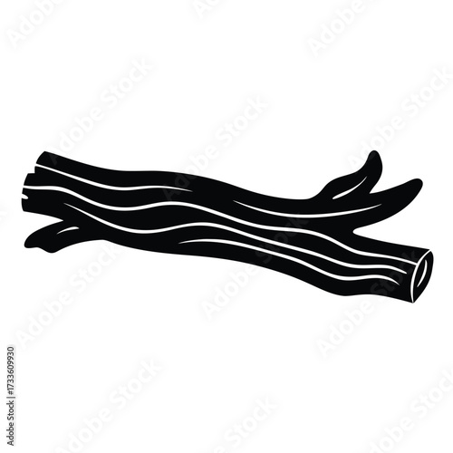 driftwood vector icon  on white background
