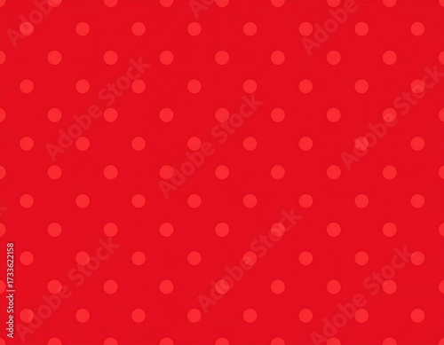 Red polka dot pattern background