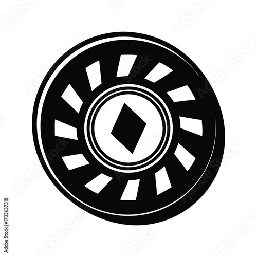 Coin Spin Loading Symbol