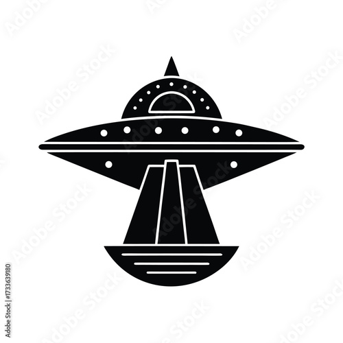Colony Spaceship Icon