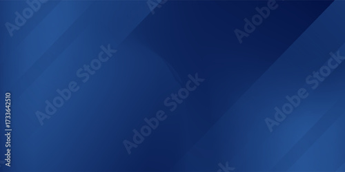 Abstract dark blue gradient background. Dark scene with curved waves of smoke or fog reflecting soft light, Black drop cool feeling of cold and cool underwater water.