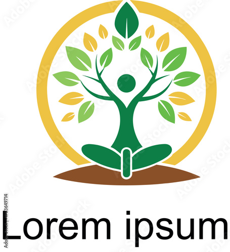 yoga tree logo