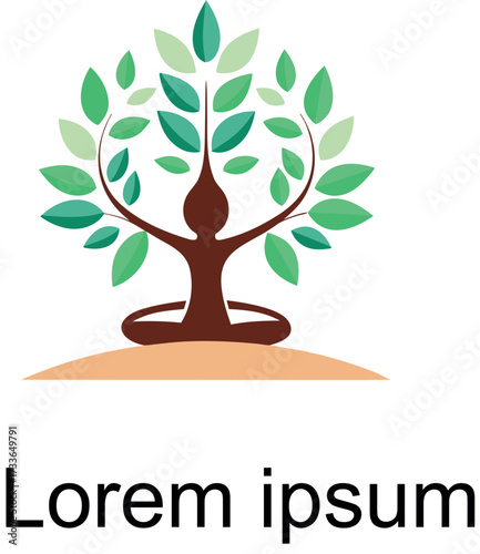 yoga tree logo