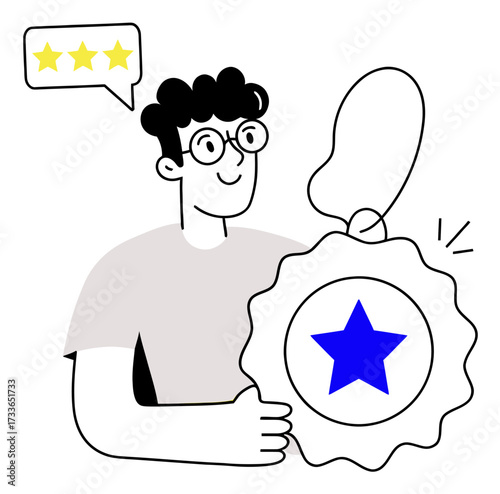 Stunning t shirt design mockup with vibrant stars for fashion brands and graphic artists seeking modern apparel concepts