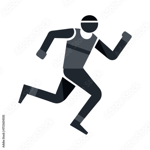 Sports silhouettes diverse athletic activities icons
