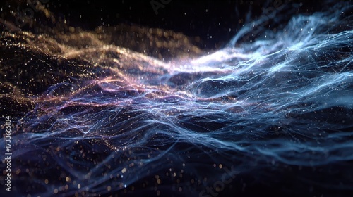 Cosmic Nebula - A Symphony of Light and Color in Space.