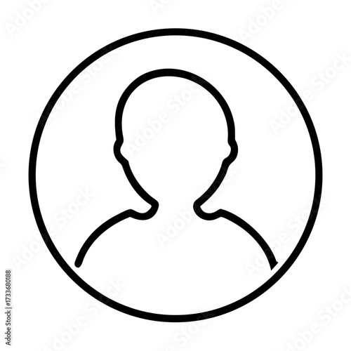 User account user circle icon transparent background