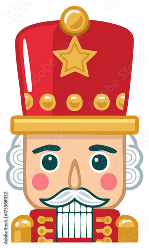 red nutcracker cartoon character clip art preview