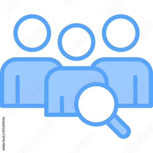 Requirement blue icon
