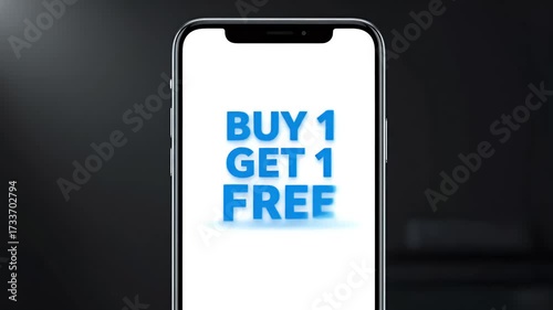 Modern Smartphone Displaying 