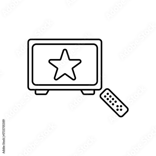 Icon a TV Show, isolated against a clean background.