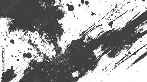 abstract subtle grain texture with black and white grunge background distressed speckled lines and retro old surface illustration