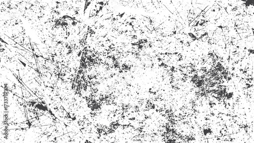 scratched grunge texture with distressed dust overlay grainy background effect vector illustration for urban retro vintage style