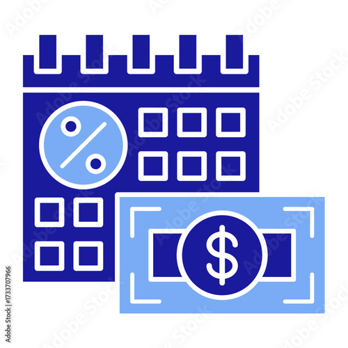 Payment Schedule  Icon Set Multiple Style Collection