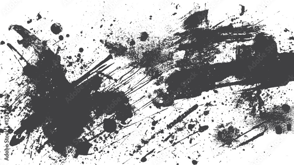 Naklejka premium gray subtle grain texture with abstract distressed vertical lines gritty speckled pattern and vintage black and white grunge background