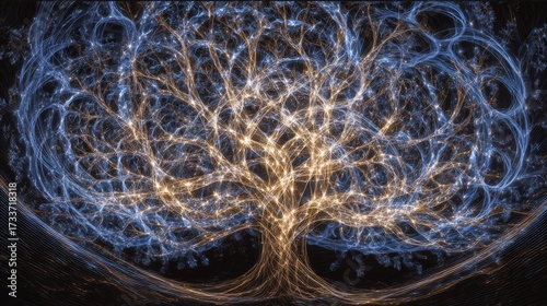 Classic, visual, metaphorical, complex, tree of life, graph, unravel, re-weav...